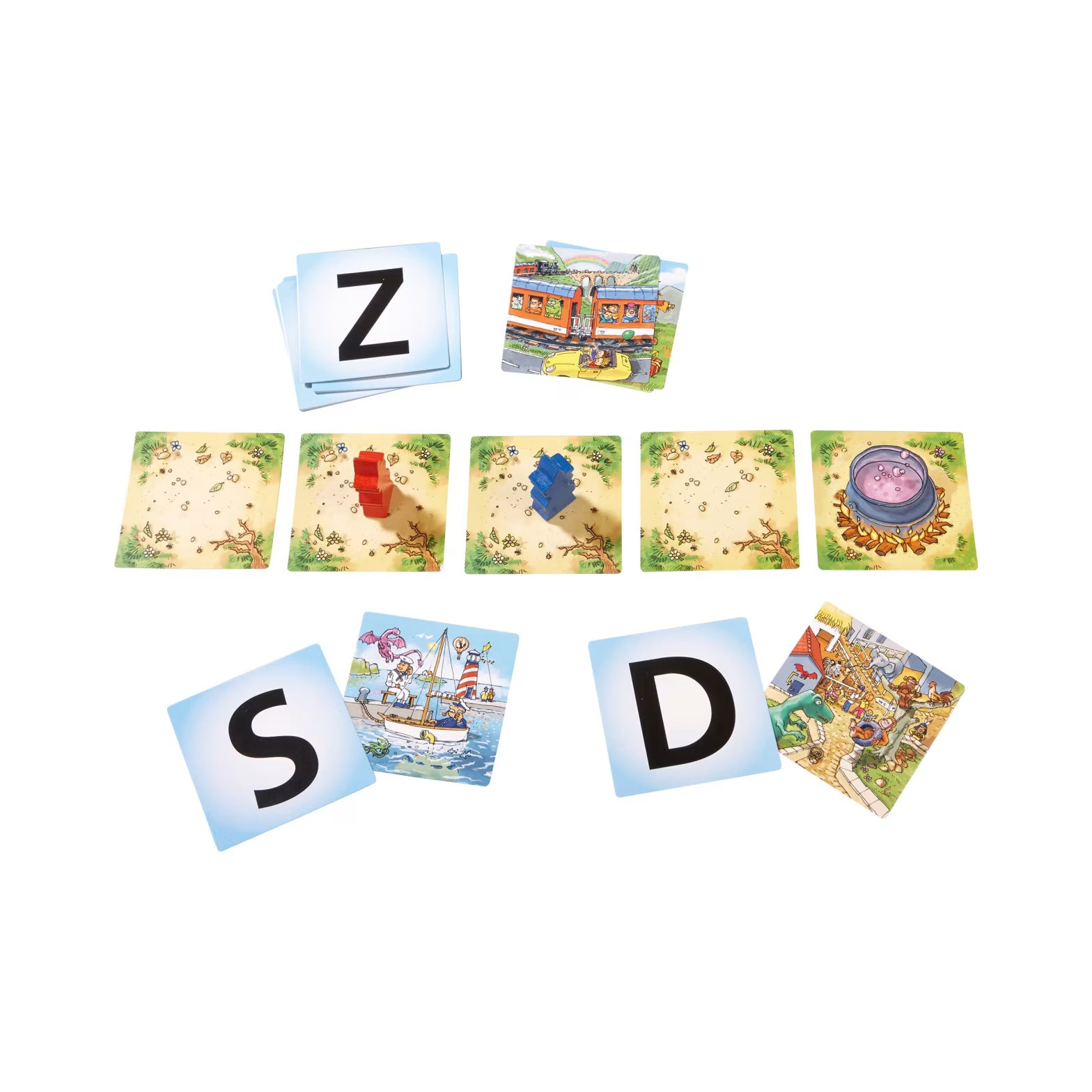 Gesellschaftsspiel HABA ABC-Zauberduell