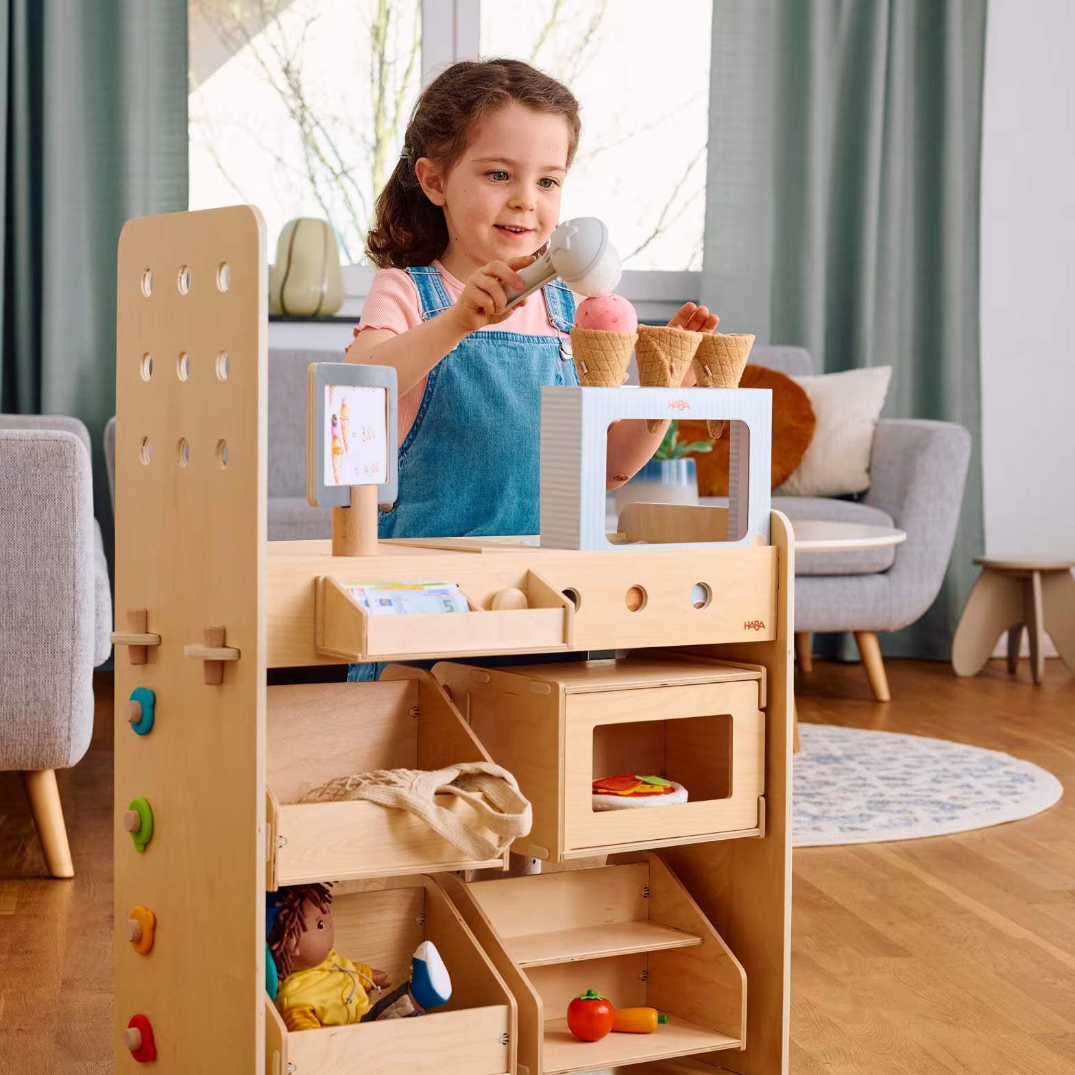 Puppen HABA Creative Play – Eisdiele