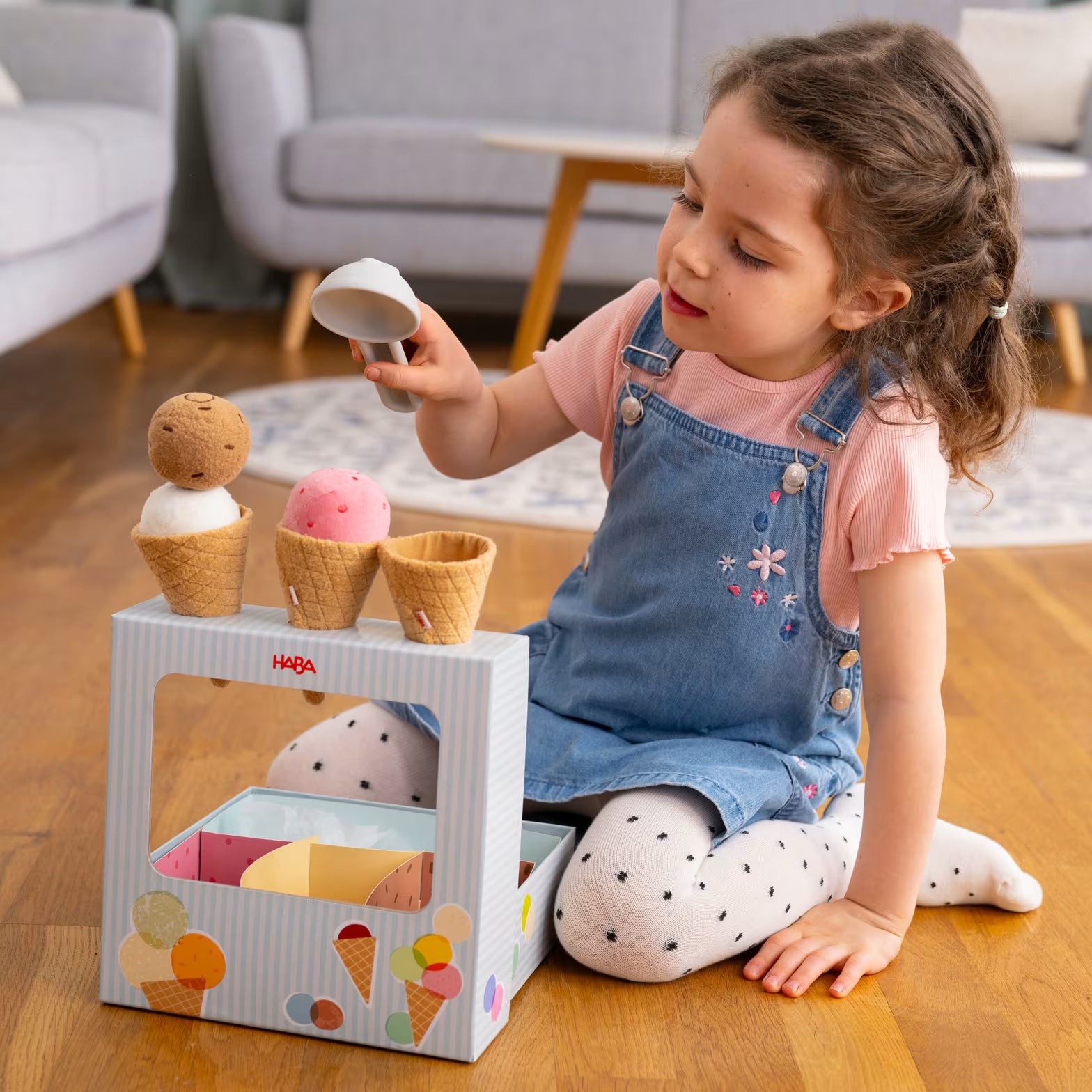 Puppen HABA Creative Play – Eisdiele