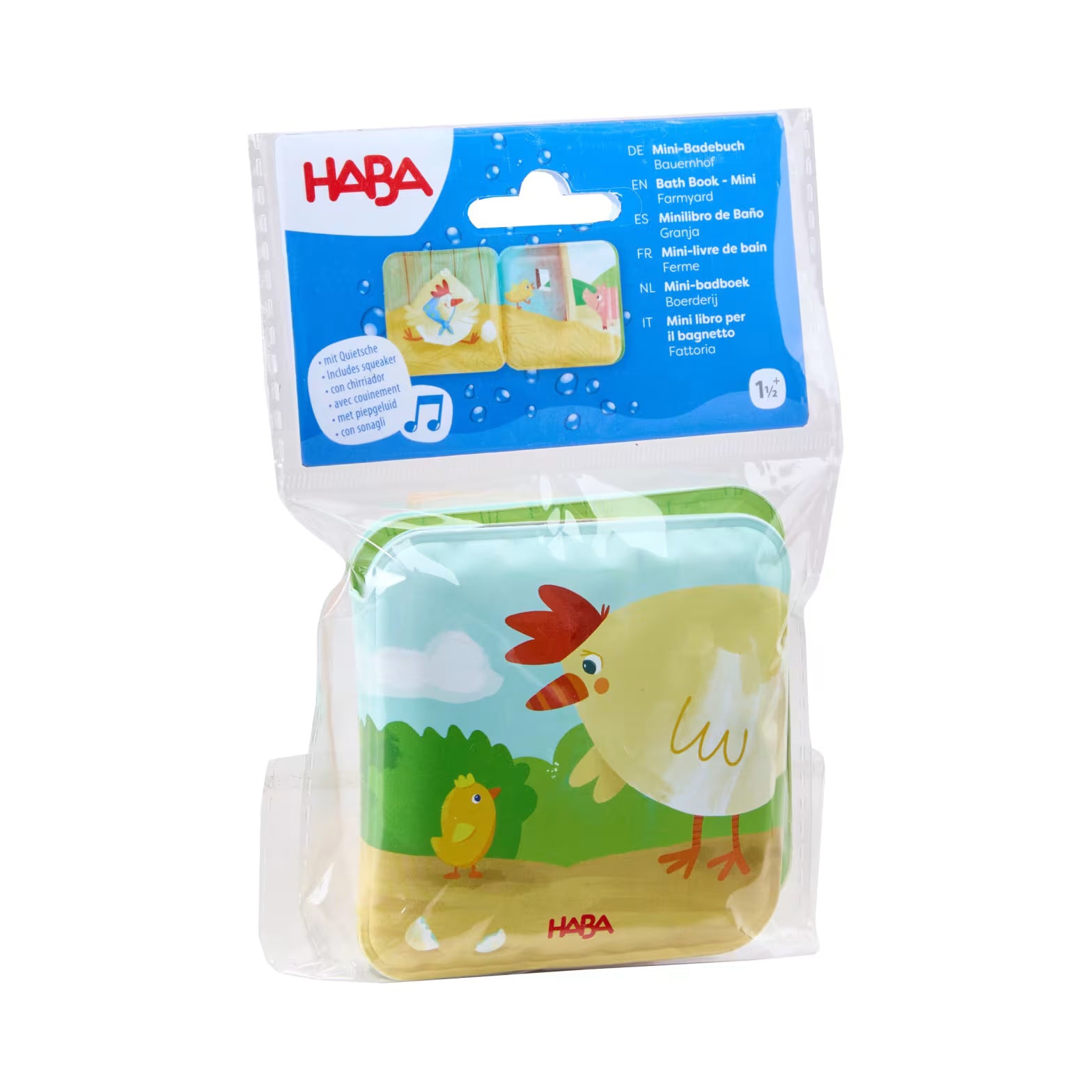 Badespiele HABA Mini-Badebuch Bauernhof