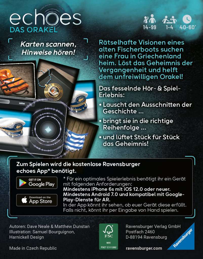 Spiel Ravensburger echoes Das Orakel