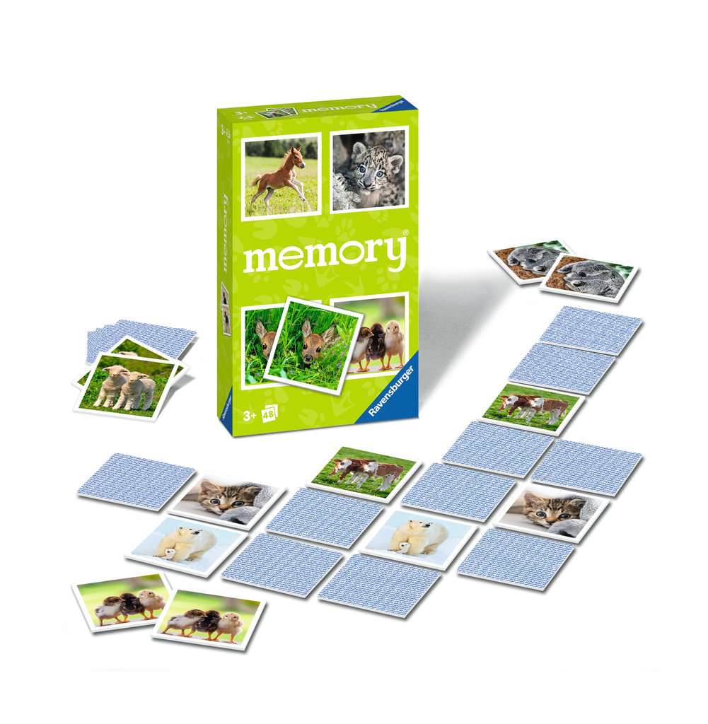 Mitbringspiel: Tierbaby memory®