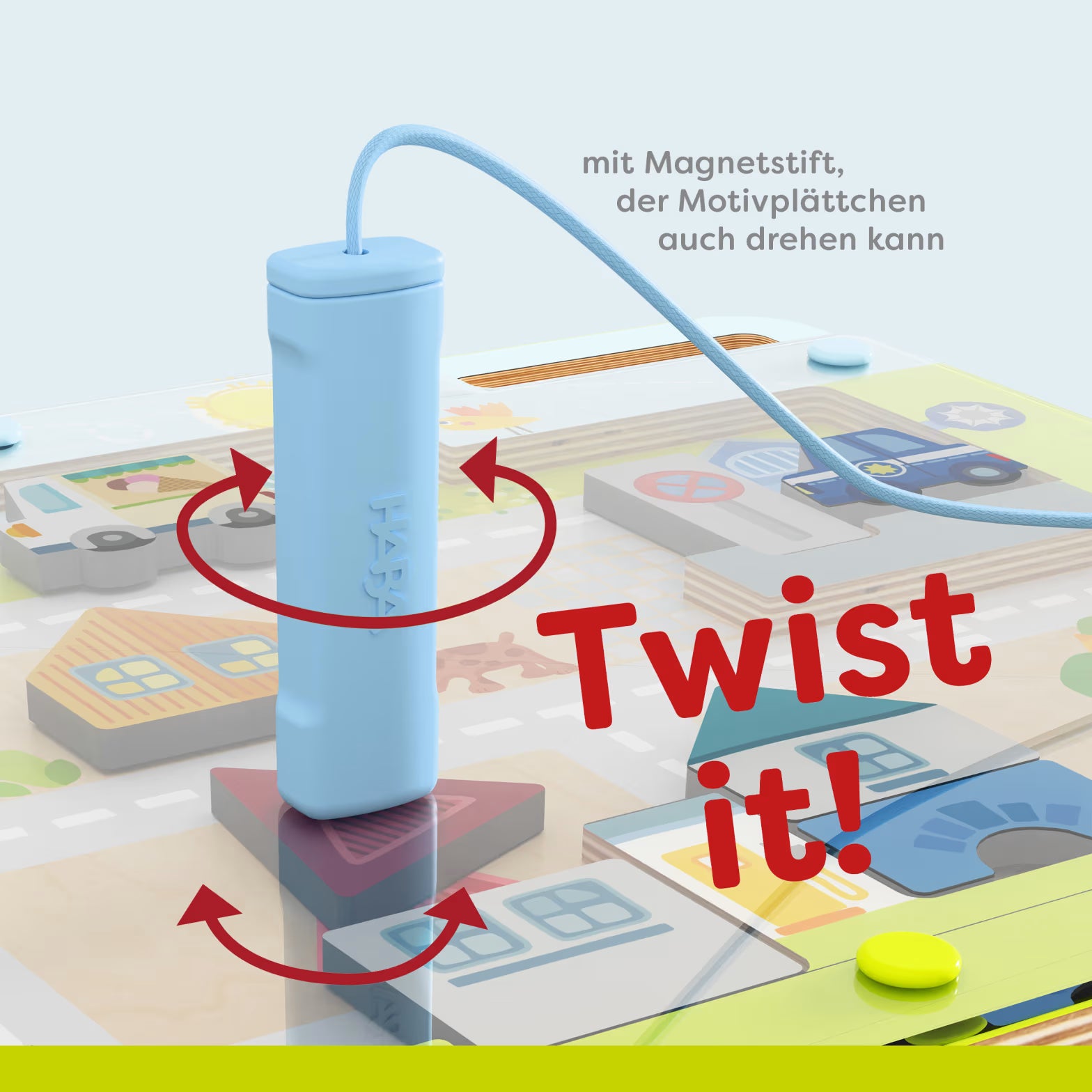 Magnetspiel HABA Magnetspiel Vario Stadt