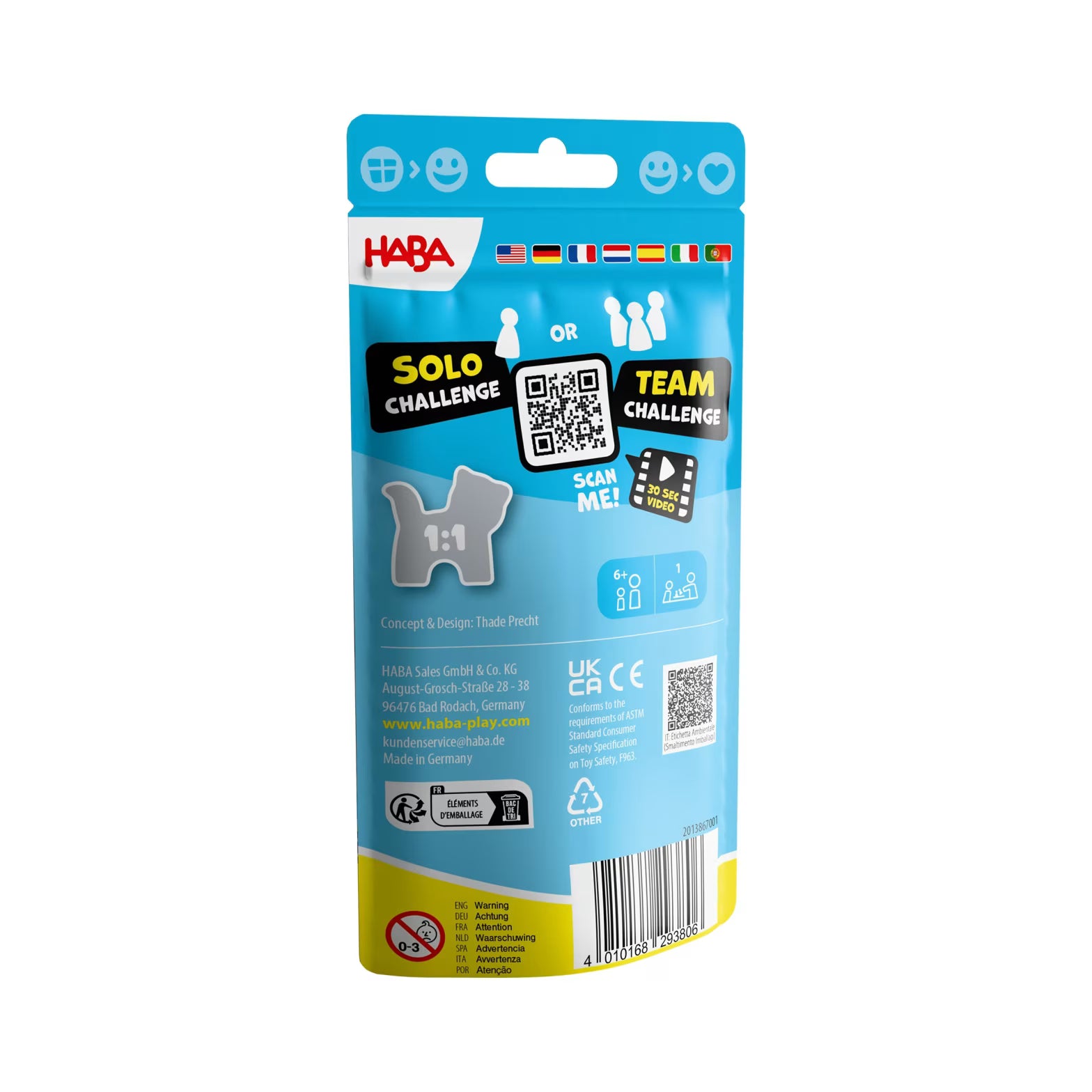 Spiel HABA Stacking Challenge | Bauernhoftiere (Animals)