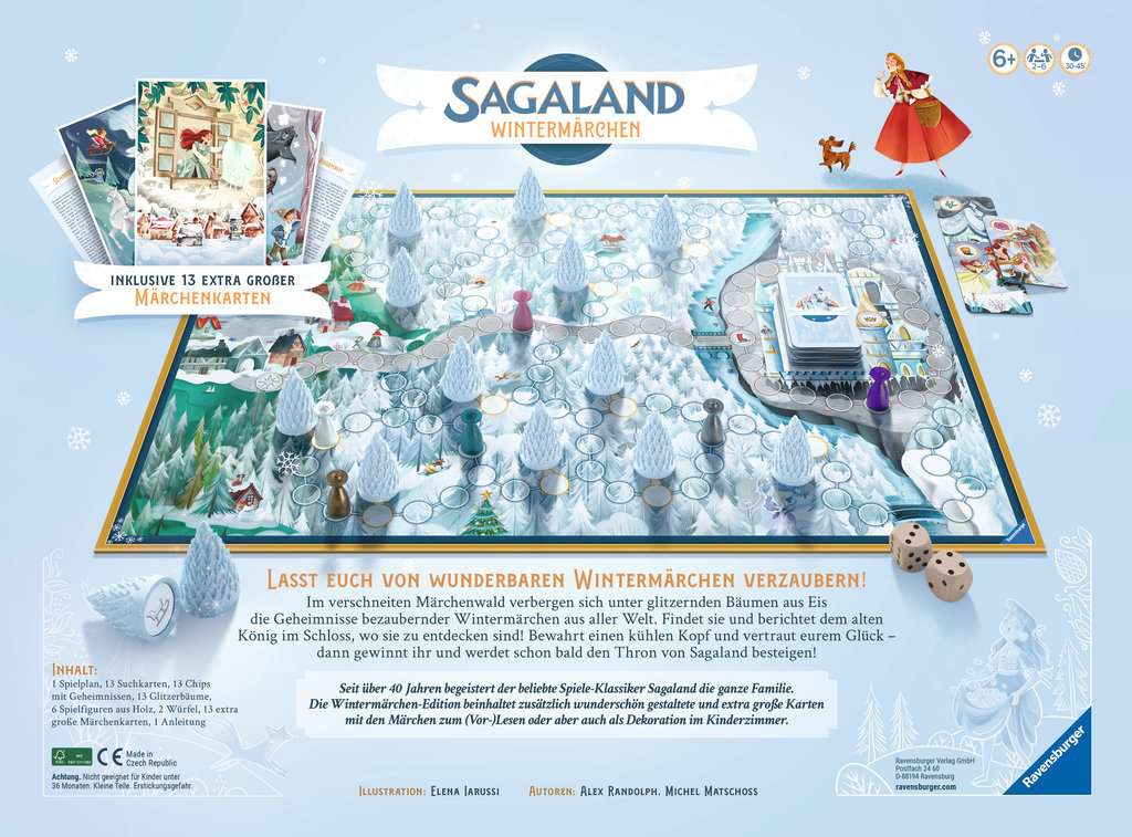 Spiel Ravensburger Sagaland Wintermärchen
