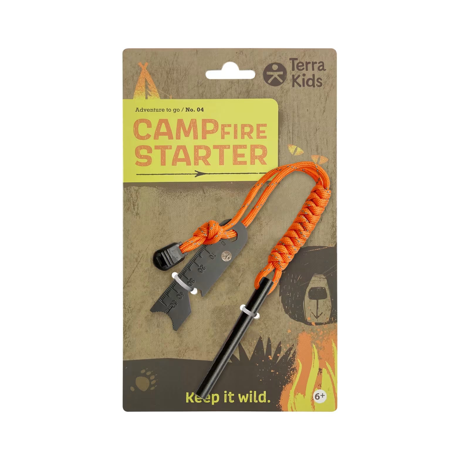 Abenteuer HABA Terra Kids | Adventure to go No. 4 | Campfire Starter. Feuerstarter-Set