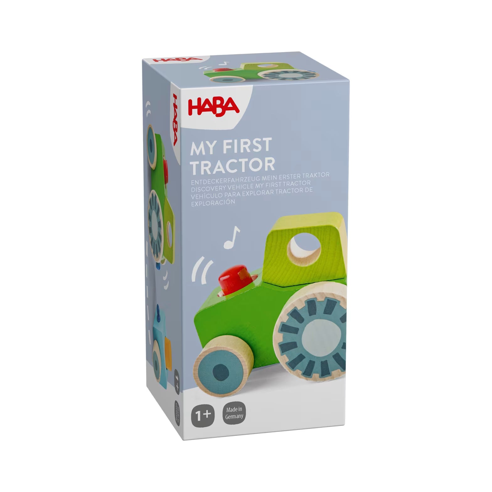 Greifen & Rasseln HABA Entdeckerfahrzeug Traktor
