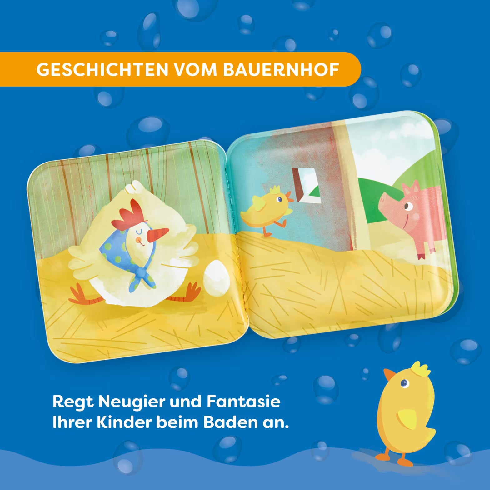 Badespiele HABA Mini-Badebuch Bauernhof