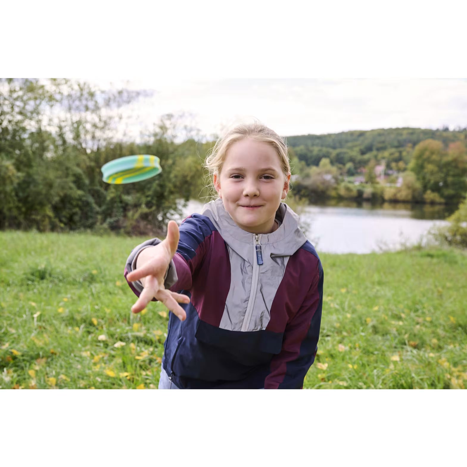 Abenteuer HABA Terra Kids | Adventure to go No. 11 | Catch me! blau. Pocket-Frisbee