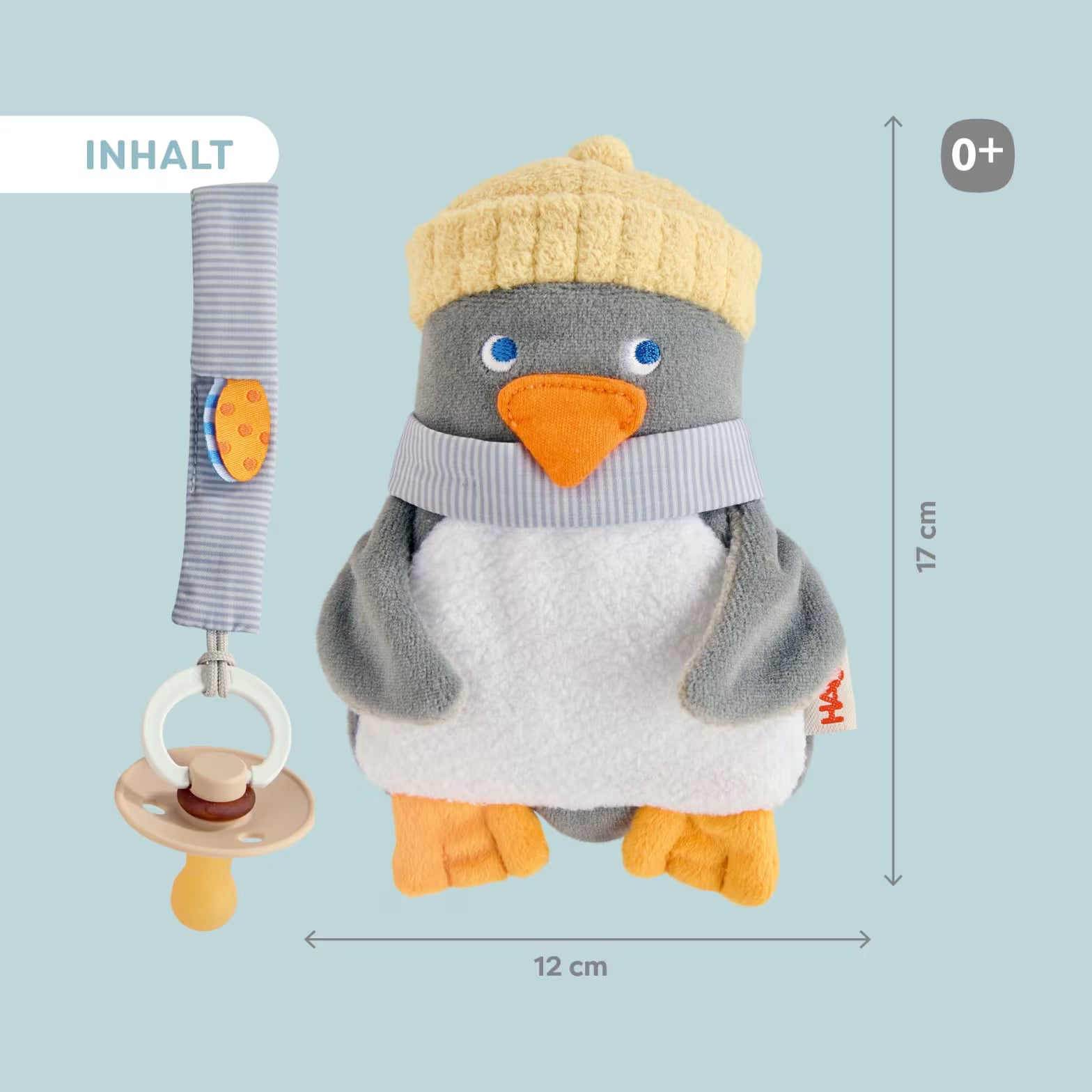 Schnullertier Pinguin