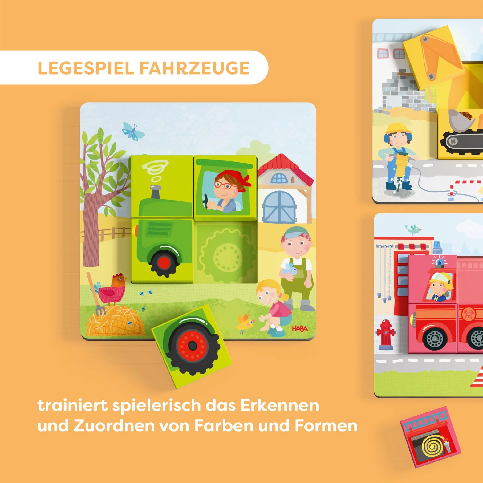Legespiel Fahrzeuge
