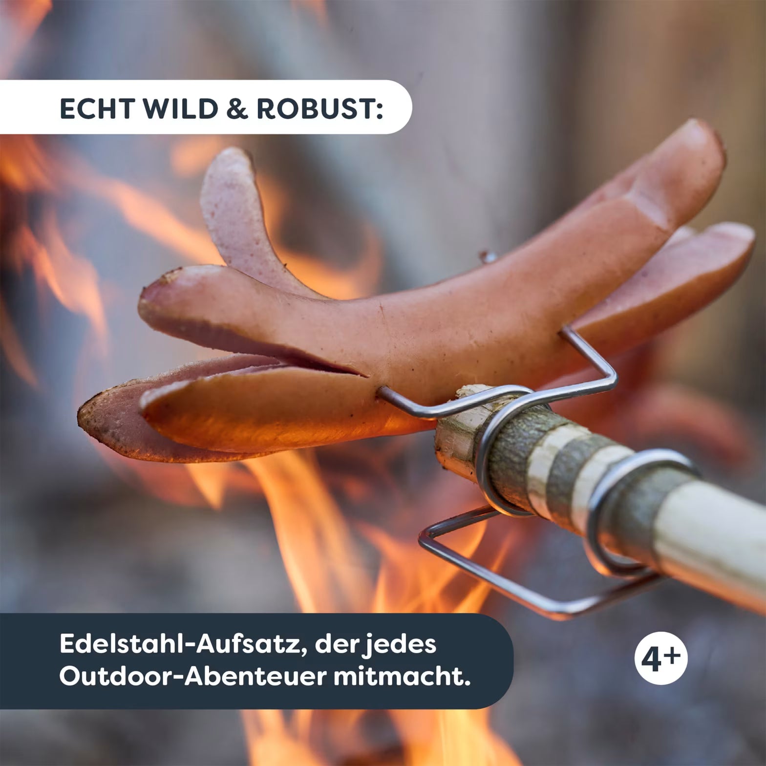 Abenteuer HABA Terra Kids | Adventure to go No. 5 | Survival Dinner. Grillspießaufsatz.