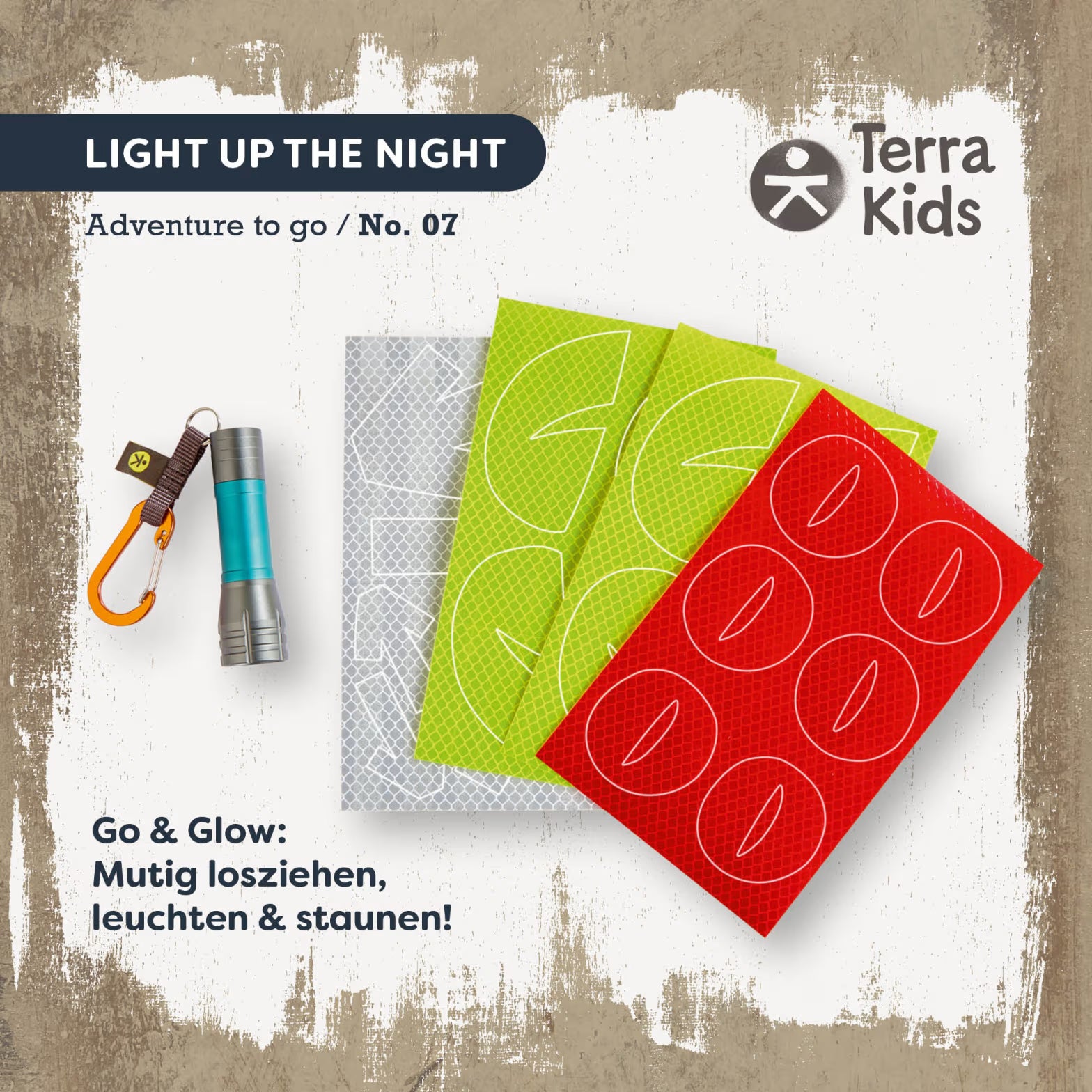 Abenteuer HABA Terra Kids | Adventure to go No. 7 | Light up the night. Taschenlampe.