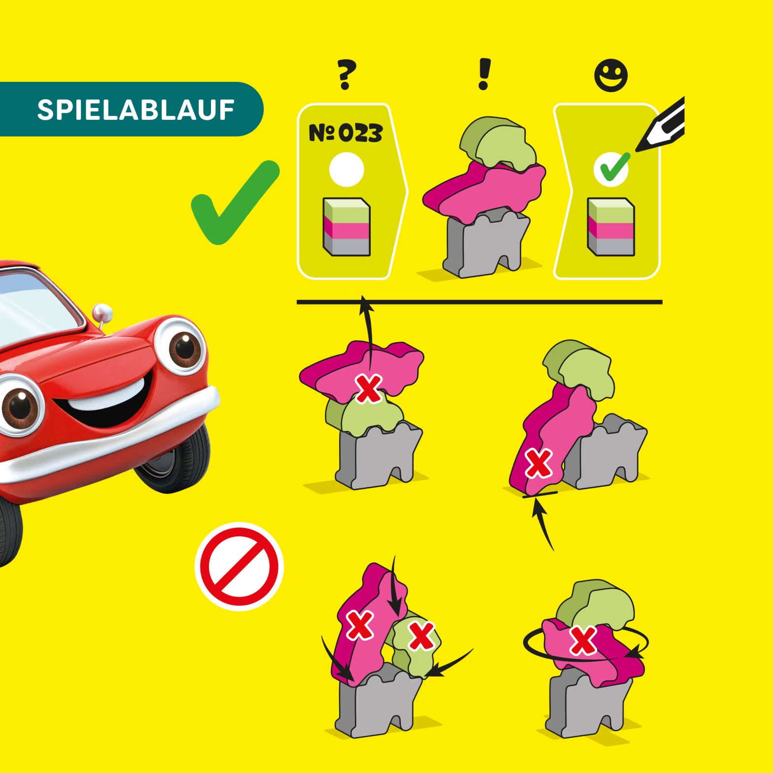 Spiel HABA Stacking Challenge | Fahrzeuge (Vehicles)
