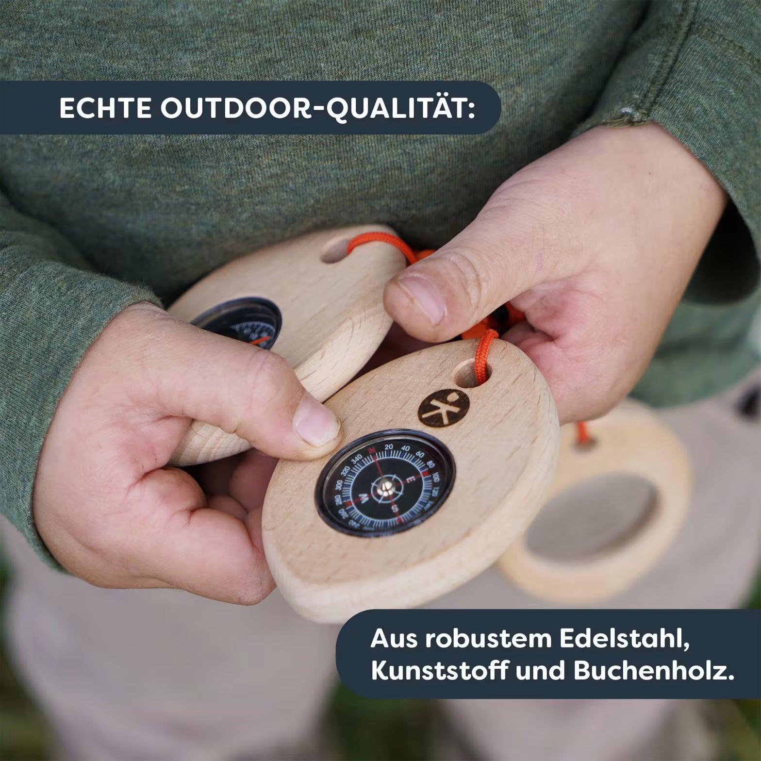 Abenteuer HABA Terra Kids | Adventure to go No. 9 | Explorer Safari. Kompass, Lupe & Thermometer