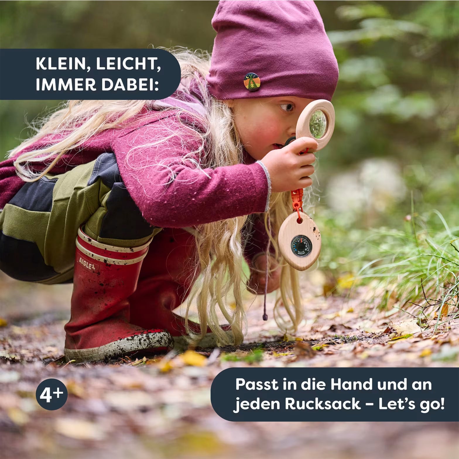 Abenteuer HABA Terra Kids | Adventure to go No. 9 | Explorer Safari. Kompass, Lupe & Thermometer