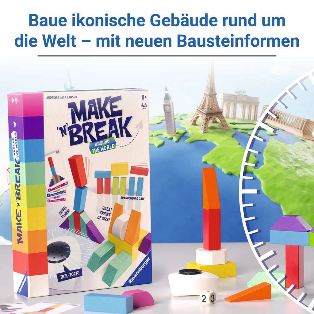 Spiel Ravensburger Make 'n' Break - Around the World
