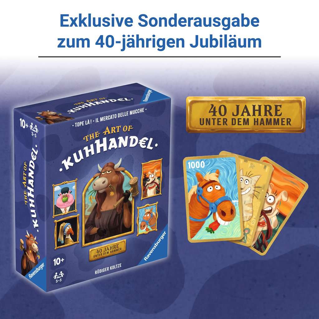 Spiel Ravensburger Kuhhandel 40 Jahre Jubiläumsedition