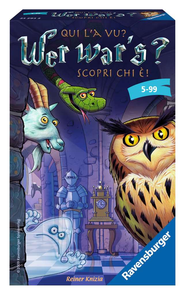 Spiel Ravensburger Mitbringspiel: Wer war's?