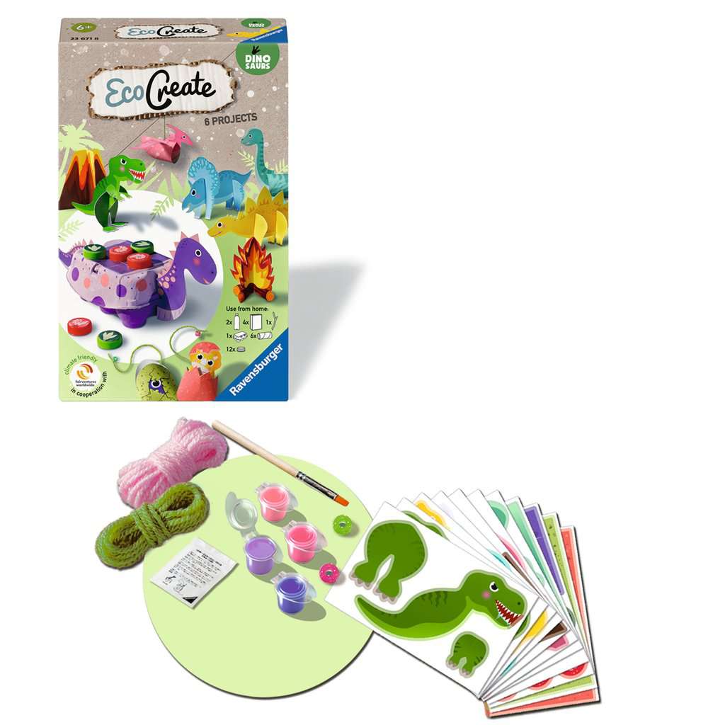 EcoCreate: Brüllende Dinosaurier