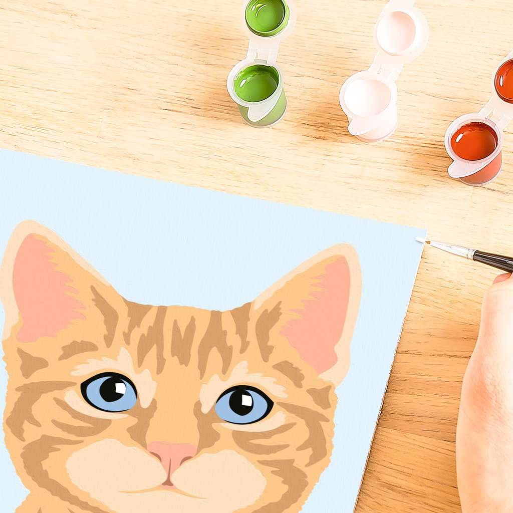 Malen Ravensburger CREART: Niedliche Katze