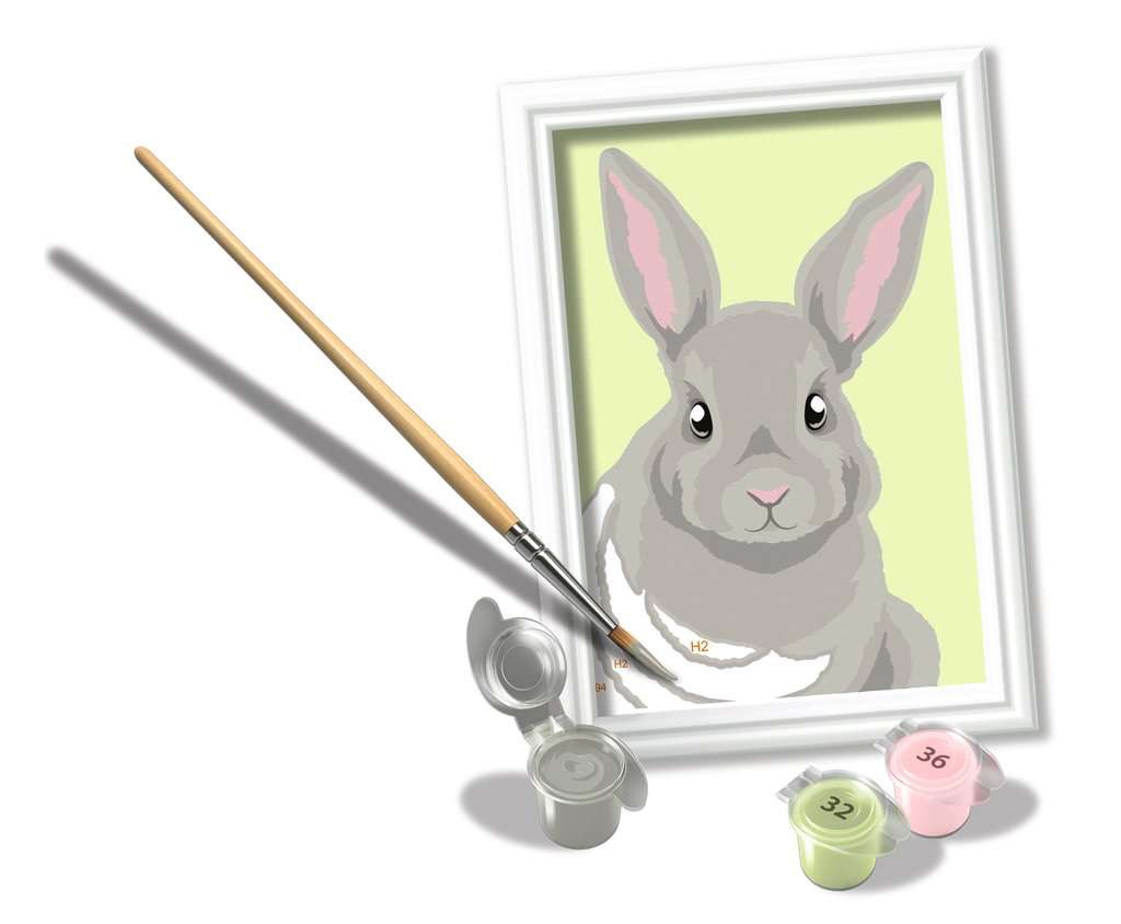Malen Ravensburger CREART: Niedliches Kaninchen