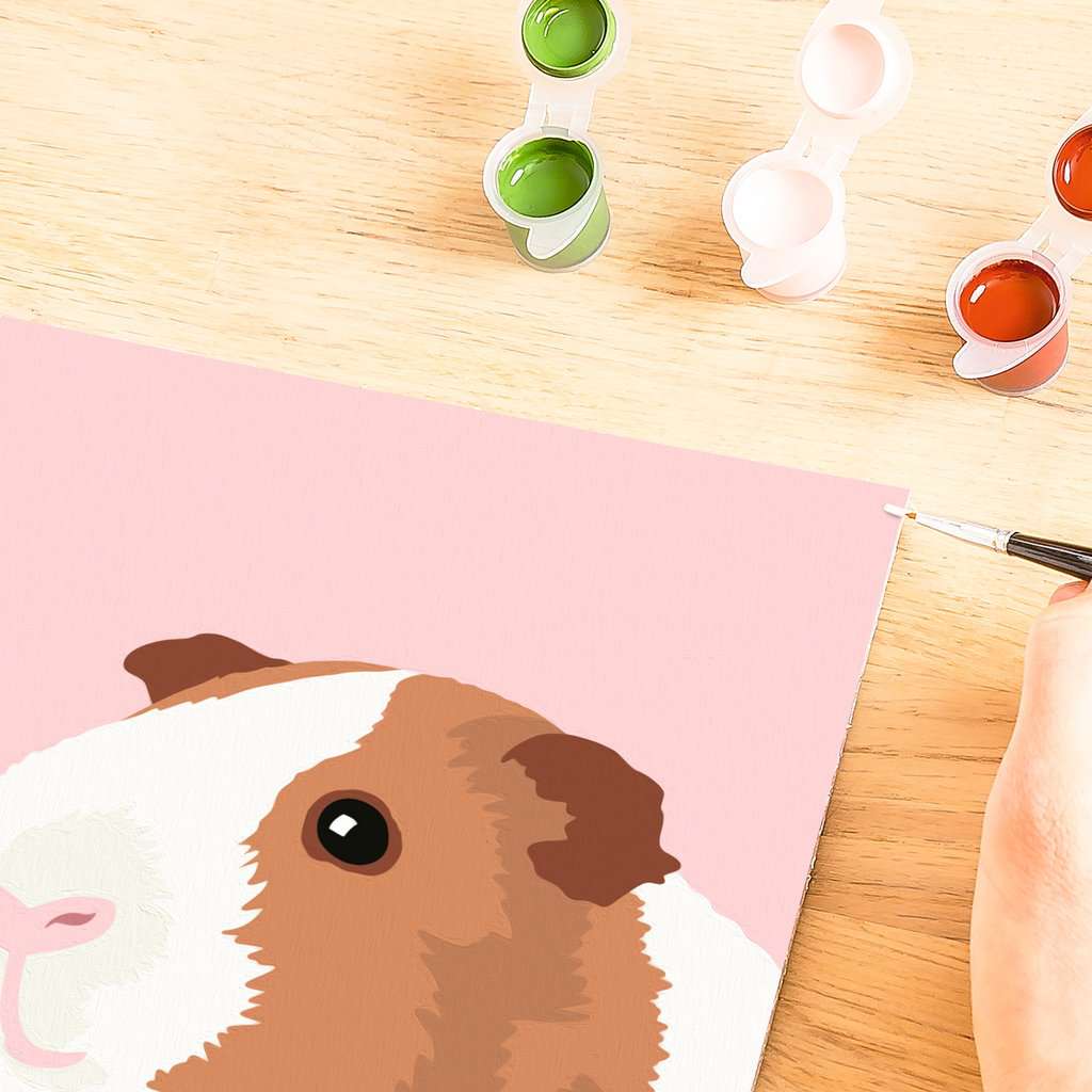 Malen Ravensburger CREART: Niedliches Meerschweinchen