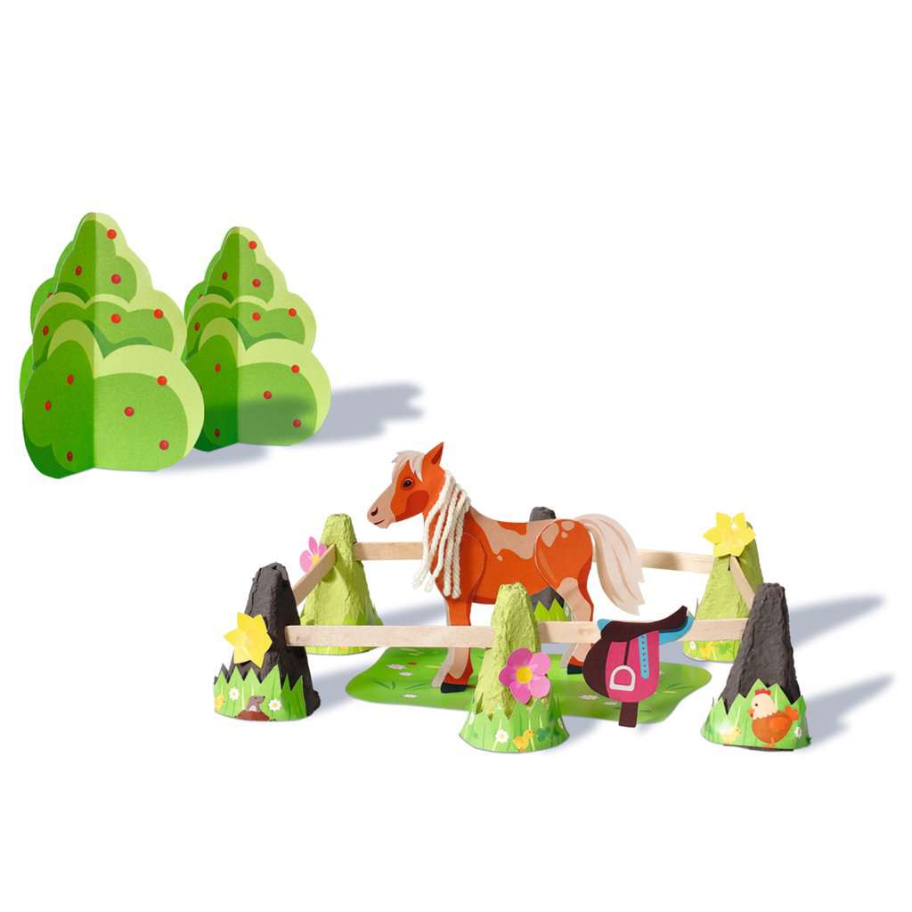 Malen Ravensburger EcoCreate: Glückliche Zeit mit Pferden