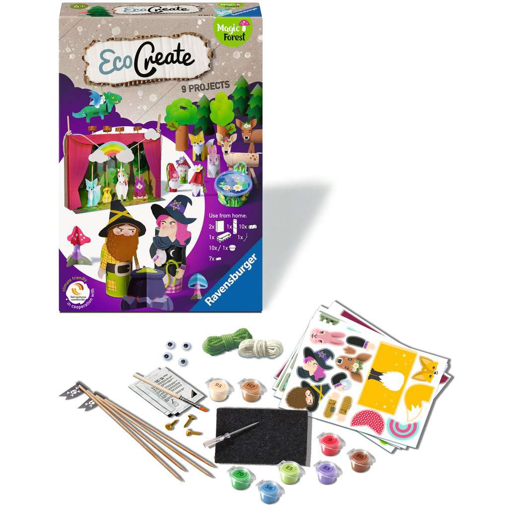 Malen Ravensburger EcoCreate: Theater: Magischer Wald