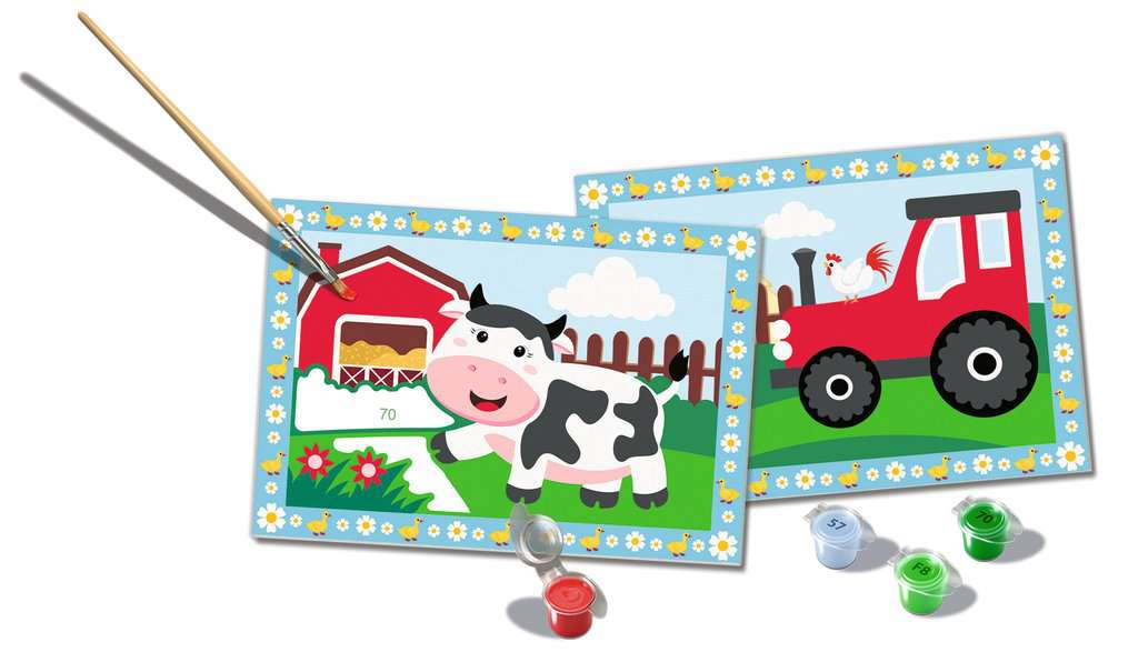 Malen Ravensburger CREART: Auf dem Bauernhof