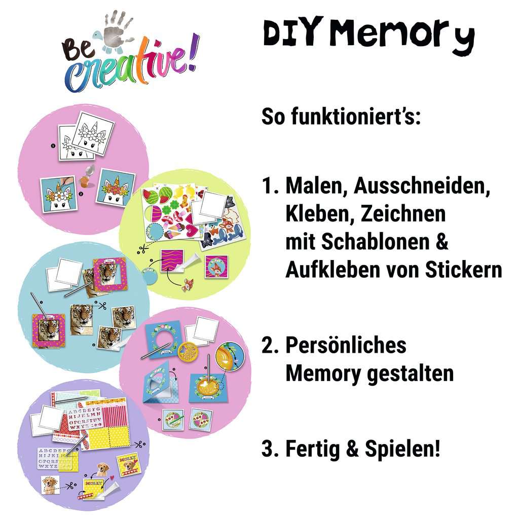 Spiel Ravensburger memory® Bastelset DIY