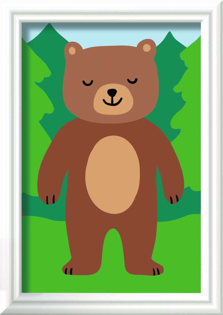 Malen Ravensburger CREART: Kleiner Bär