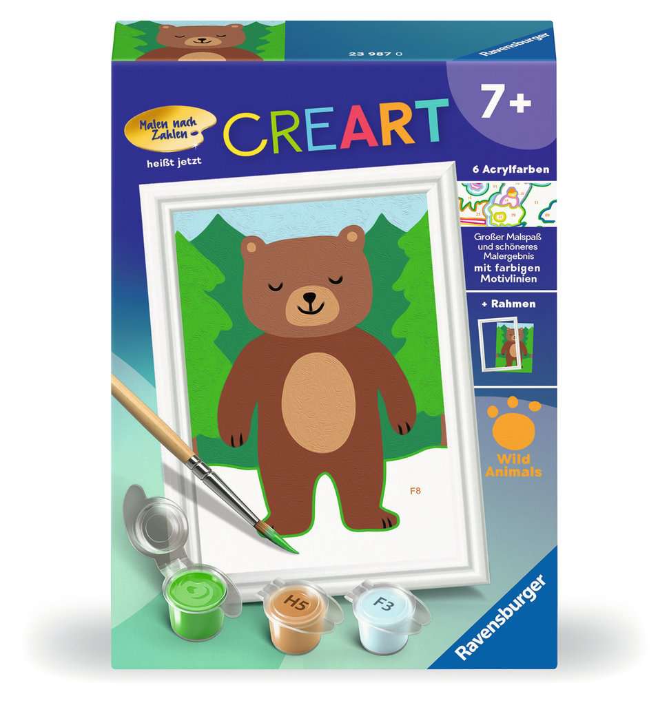 Malen Ravensburger CREART: Kleiner Bär
