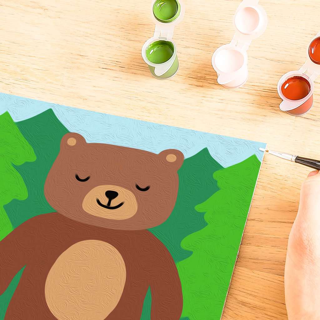 Malen Ravensburger CREART: Kleiner Bär