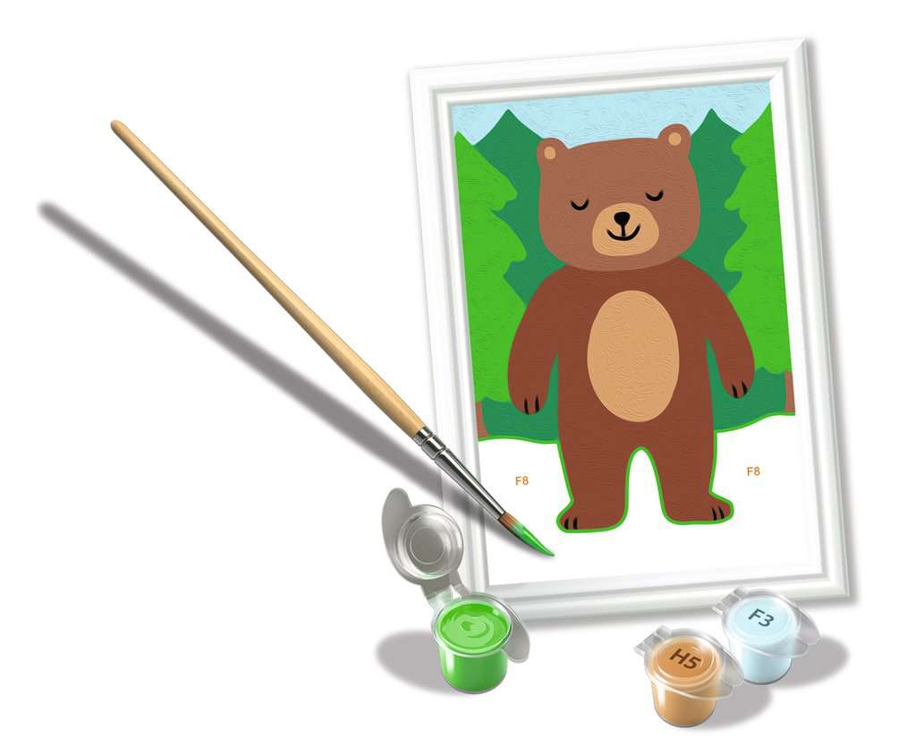 Malen Ravensburger CREART: Kleiner Bär