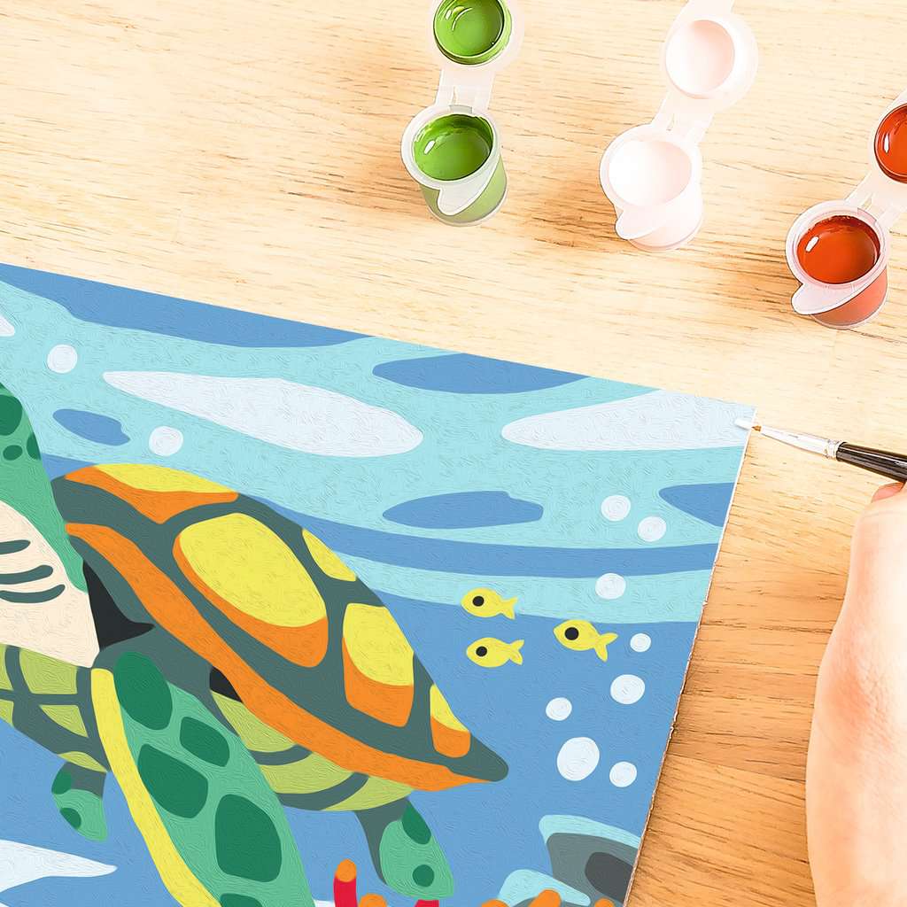 Malen Ravensburger CREART: Meeresschildkröte