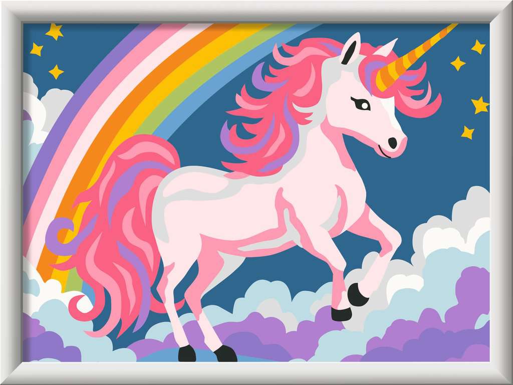 Malen Ravensburger CREART: Pinkes Einhorn