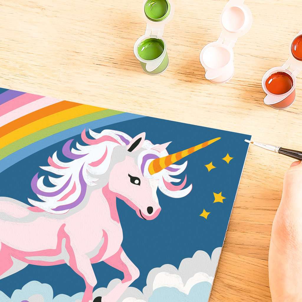 Malen Ravensburger CREART: Pinkes Einhorn