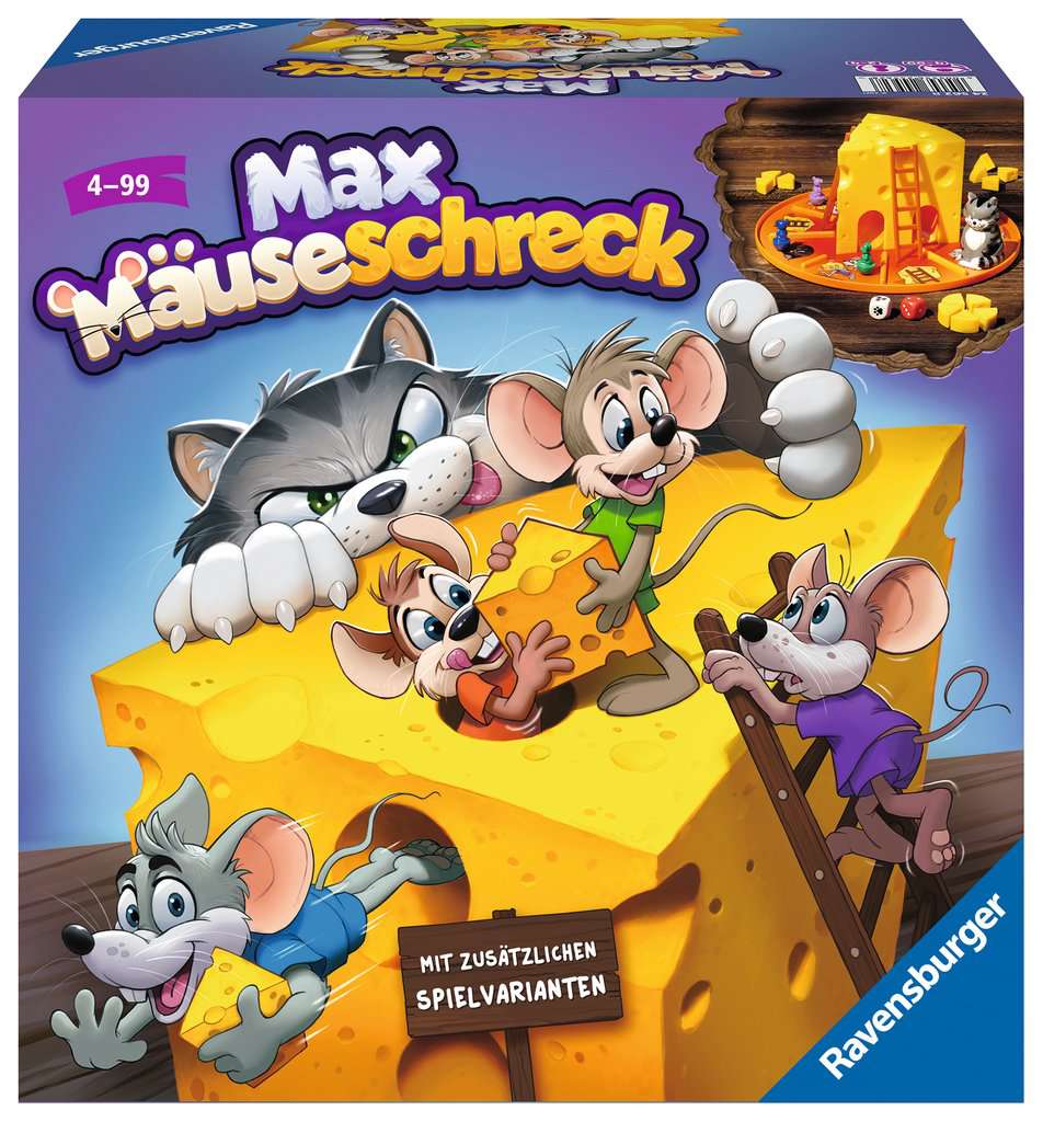 Spiel Ravensburger Max Mäuseschreck