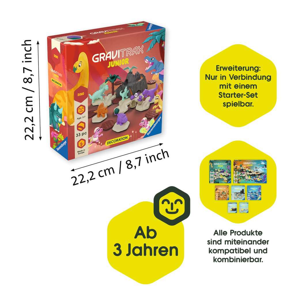 Spiel Ravensburger GraviTrax Junior ⎮ Extension Dino