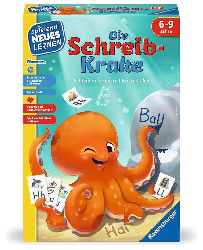 Spiel Ravensburger Die Schreib-Krake