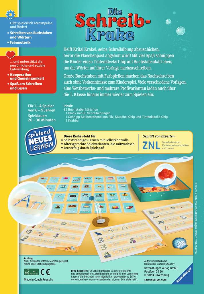 Spiel Ravensburger Die Schreib-Krake