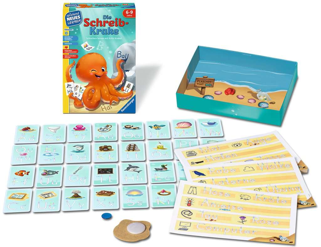 Spiel Ravensburger Die Schreib-Krake