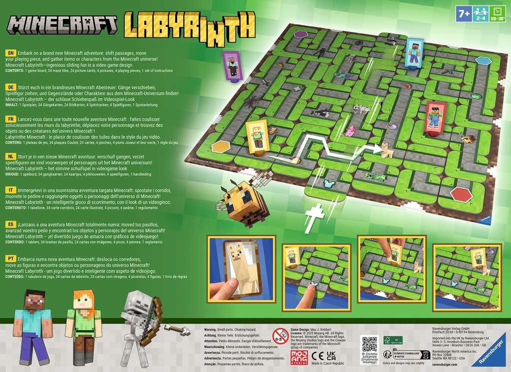 Spiel Ravensburger Minecraft Labyrinth