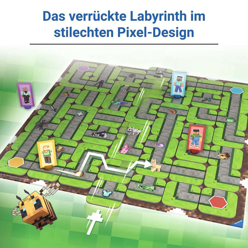 Spiel Ravensburger Minecraft Labyrinth