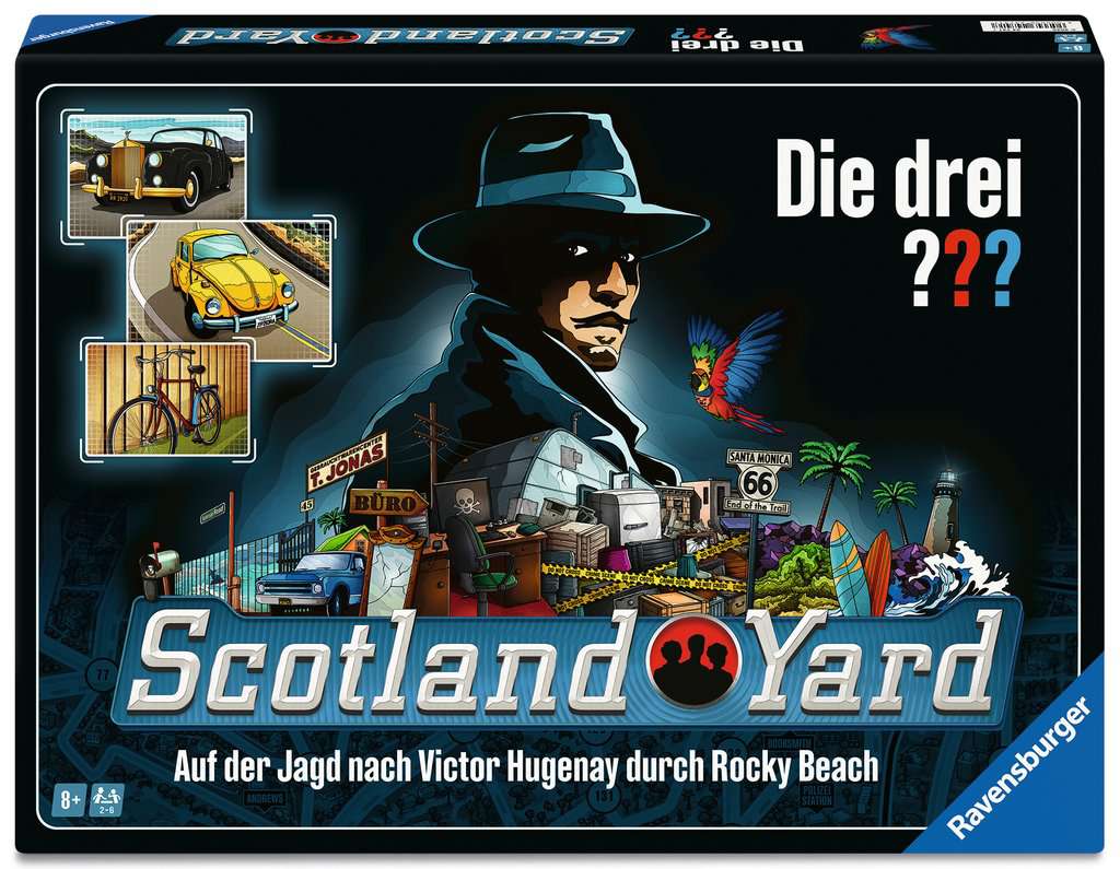 Spiel Ravensburger Die drei ??? Scotland Yard