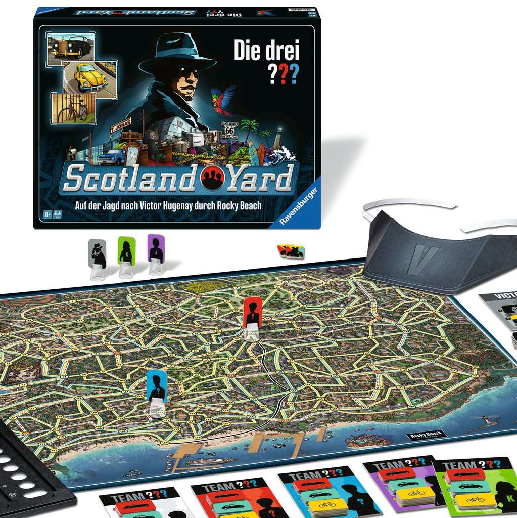 Spiel Ravensburger Die drei ??? Scotland Yard