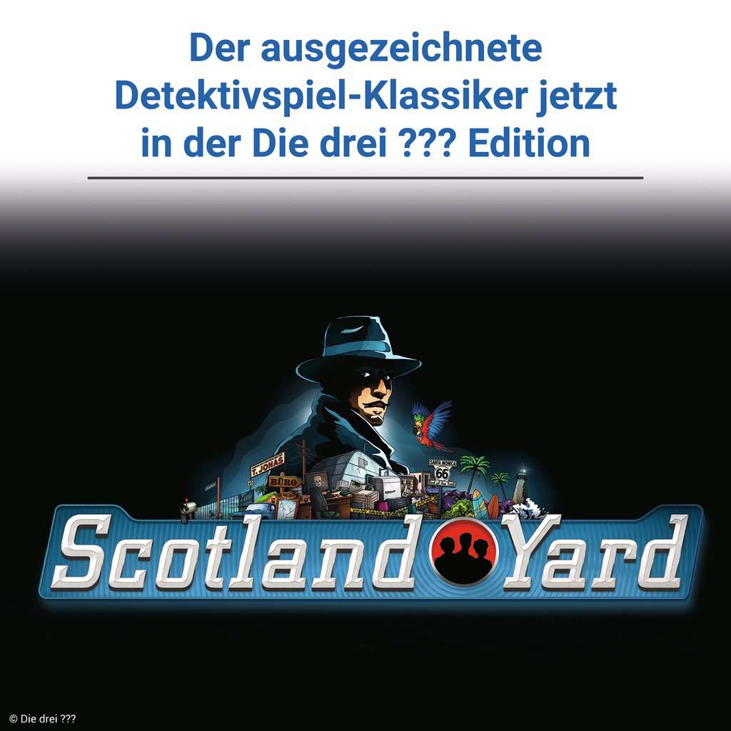 Spiel Ravensburger Die drei ??? Scotland Yard