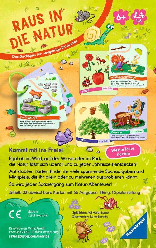 Spiel Ravensburger Mitbringspiel: Raus in die Natur
