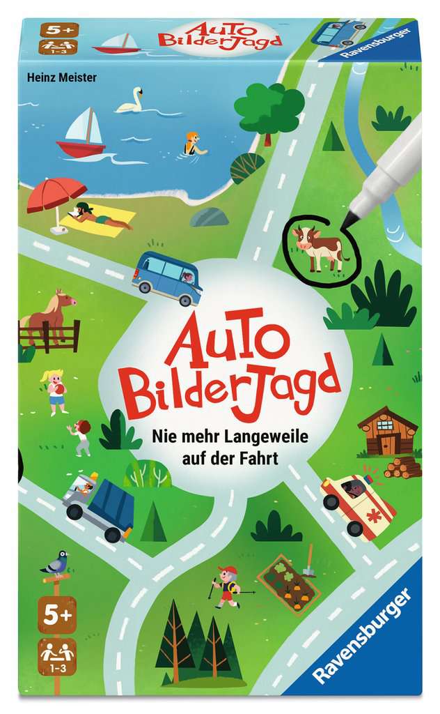 Spiel Ravensburger Mitbringspiel: Auto-Bilderjagd